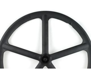 Santafixie 5 Spoke Front Wheel - Matte Black