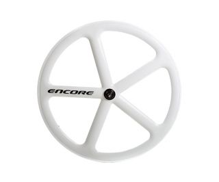 Roue Arrière Fixie Encore Cinq Rayons Blanc