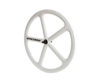 Roue Arrière Fixie Encore Cinq Rayons Blanc