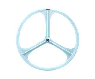 Teny Rim Tri Spoke Fixie Vorderrad - Sky Blau