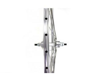 Origin8 Fixed Gear Achterwiel - Zilver HP