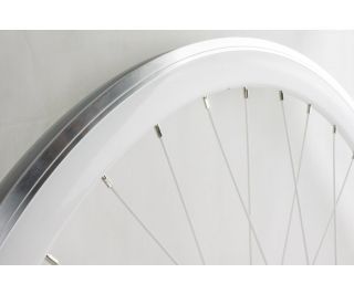 M-Wave Fixie Hjulsæt - Hvid CNC