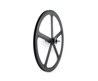 Roue Arrière Santafixie 5 bâtons Noir Mat