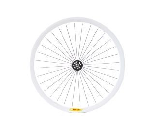 Ruota Anteriore Scatto fisso Velocity Deep V Bianco