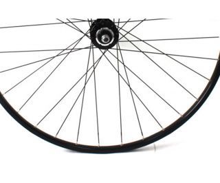 H plus Son TB 14 Fixed Gear Voorwiel - Zwart