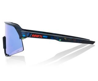 Gafas 100% S3 Black Holographic - Lente espejada azul