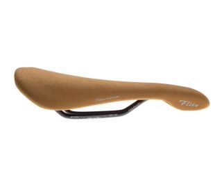 Selle Italia Flite 1990 Nubuk Saddle - Brown