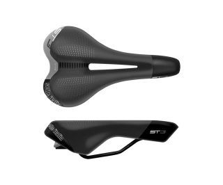 Selle Italia ST 3 Superflow S3 | Selle vélo de ville | Noir