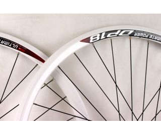 Weinmann DP18 Fixie Wheelset - White