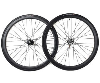 Santafixie 30mm Coaster Brake Wheelset + Inner Tubes + Tires - Black