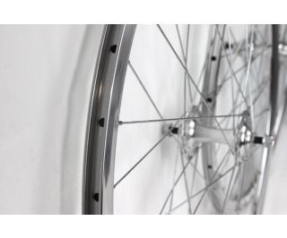 Weinmann DP18 Fixie Laufradsatz - Silber