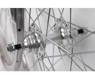 Juego Ruedas Fixie Weinmann DP18 Plata