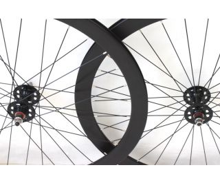 H plus Son Formation Face Fixie Wheelset - Black