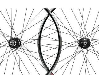 Mach1 CFX CNC Fixie Wheelset - Black