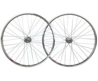 Mach1 CFX CNC Fixie Wheelset - Silver