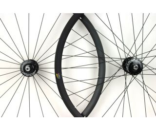 Miche Pistard WR Track Wheelset - Full Black