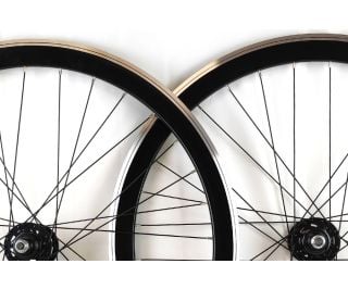 Set ruedas Fixie Origin8 Negro cnc