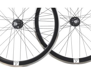 Set ruedas Fixie Origin8 Negro cnc