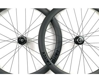 Santafixie 50mm Carbon Track Wheelset - Black