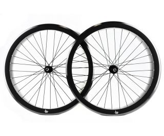 Paire de Roues Fixie FK 40mm CNC Noir