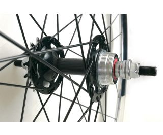 Weinmann G42 Fixie Wheelset - High Polished Silver