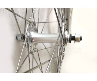 Paire de Roues Fixie M-Wave Argent CNC