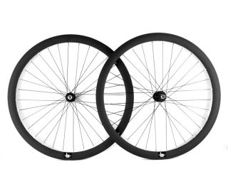 FK Fixie Wheelset - Matte Black Post-ADZ CNC