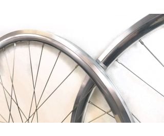 Paire de Roues Santafixie 30mm Argent