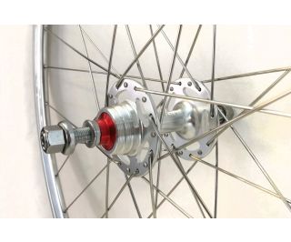 Coppia Ruote Santafixie 30mm Argento