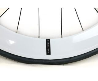 Coppia Ruote Santafixie 60mm + Camere d'aria + Copertoncini Bianco