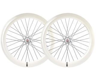 Coppia Ruote Santafixie 60mm Bianco