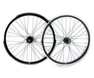 WIN18 Fixed Gear Wielset - Zwart CNC