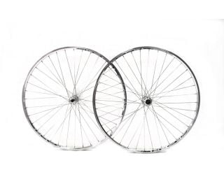 Gurpil Excel 700c Wheelset Thread-on Freewheel Quick Release - Silver