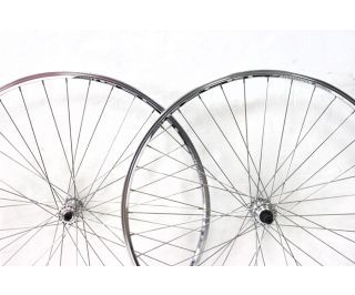 Gurpil Excel 700c Wheelset Thread-on Freewheel Quick Release - Silver