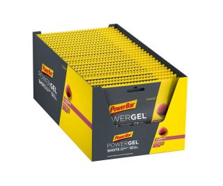 PowerBar PowerGel Shots Framboos (24 Stuks)