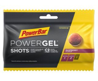 PowerBar PowerGel Shots Framboos (24 Stuks)