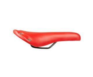 Velo Classic Saddle - Red