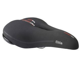 Eltin Confort Memory Foam Saddle - Black