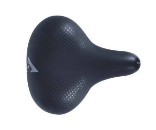 OXC Contour Relax Unisex Saddle - Black