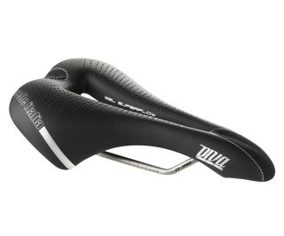 Selle Italia Diva Gel TI 316 Superflow S3 Zadel - Zwart