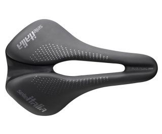 Sillín Selle Italia Max Novus Boost Evo TI 316 Gel Superflow Negro