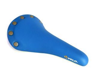 Velo Plush 1221 Vintage Saddle - Blue