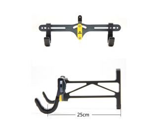 Soporte de pared Topeak Solo Negro