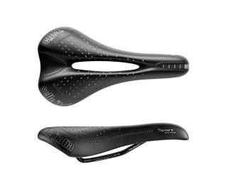 Selle Italia Sport Gel Flow S2 Zadel - Zwart