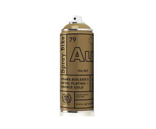 Spray.Bike metallisches Lackspray - Bronze/Gold-Optik