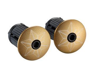 Supacaz Super Sticky Kush Handlebar Tape - Gold Starfade