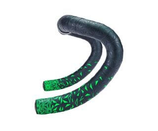 Supacaz Super Sticky Kush Handlebar Tape - Green Starfade