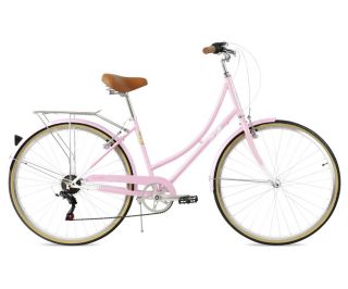 Bicicletta Passeggio Donne FabricBike Step-City 7V Pink