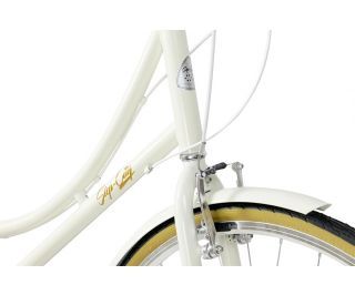 Vélo Promenade Femme FabricBike Step-City 7V Sand Cream