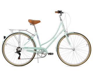 FabricBike Step-City 7 Speed Bike - Mint Green